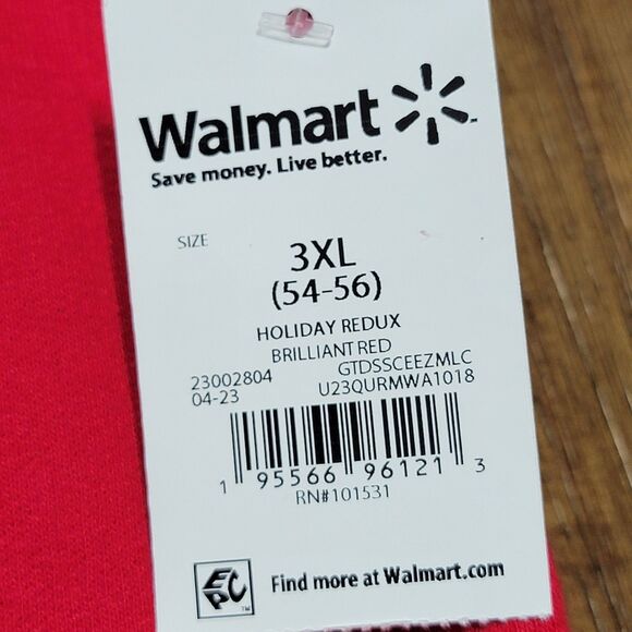 Disney M Mouse Christmas Red Unisex Crew Neck Sweatshirt w/ Lights - 3XL NWT - Picture 8 of 9